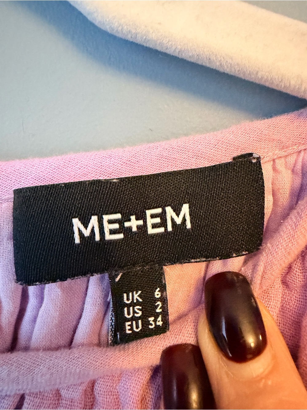 ME+EM Lavender Smocked Midi Dress - Women - Picture 6 of 8